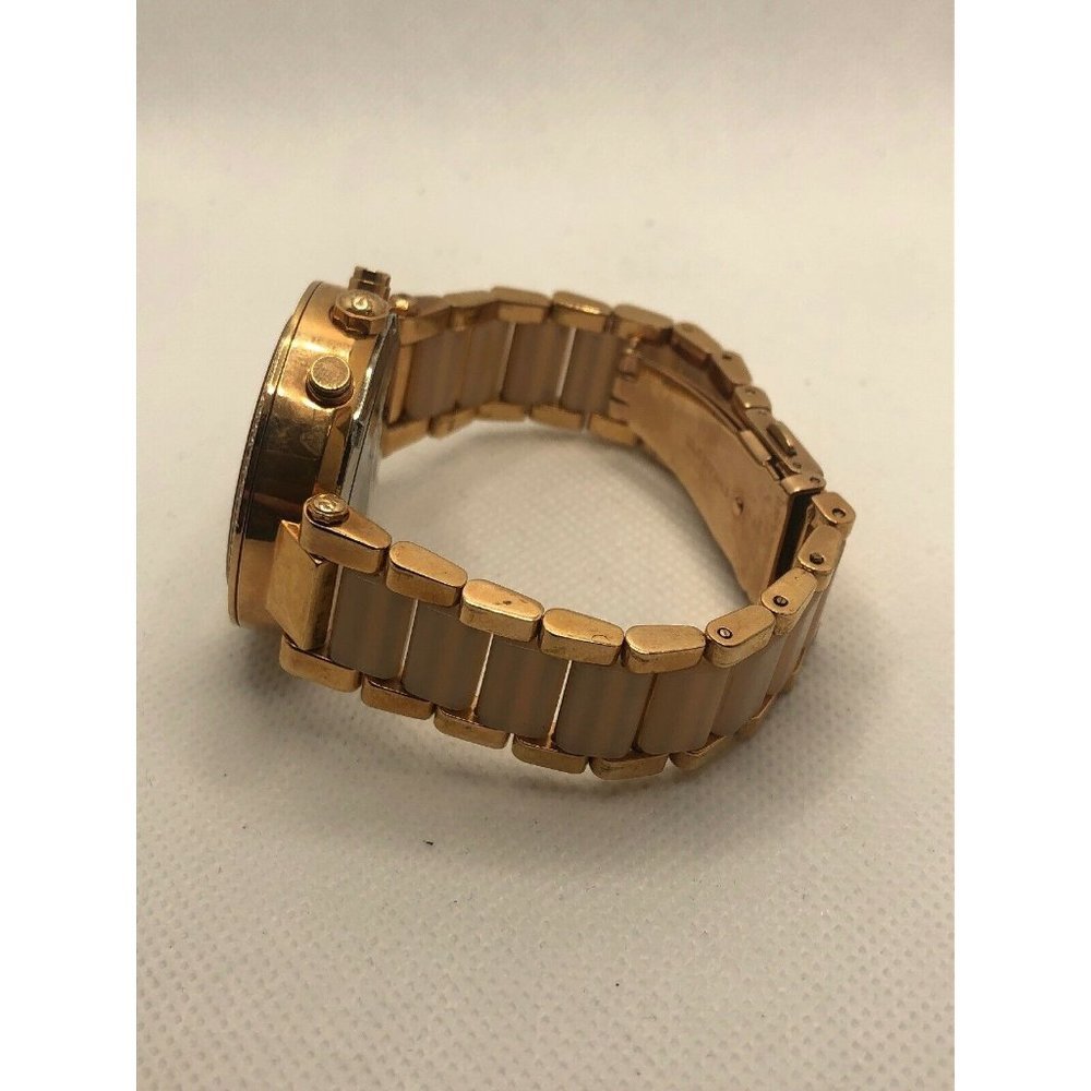 Michael Kors MK5896 Womens Stainless Steel Acetat - Picture 8 of 9